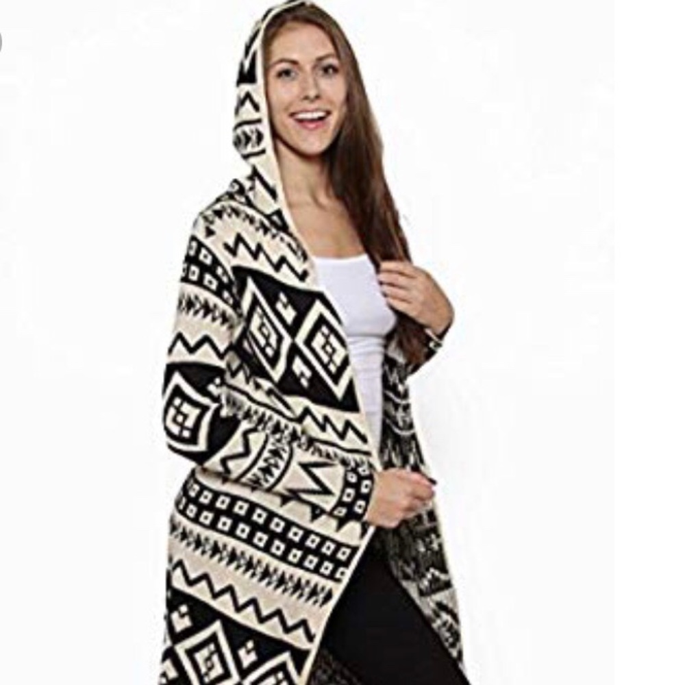 WOMEN’S TRIBAL MAXI CARDIGAN SIZE/M